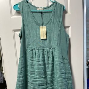 Terzo Millenio Linen Dress Med